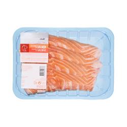 Escalopines de salmón sin espinas Bandeja 0.4 kg