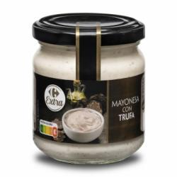 Mayonesa con trufa Extra Carrefour 190 ml.