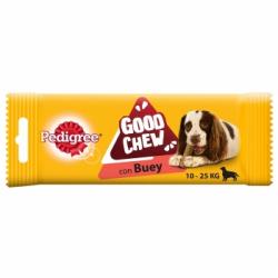 Snacks de buey para perro mediano Pedigree Good Chew 88 g.