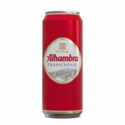 Cerveza Alhambra tradicional lata 50 cl.