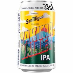 Cerveza San Miguel Yakima Valley Ipa lata 33 cl.