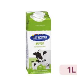 Leche semidesnatada Llet Nostra Brick 1 L