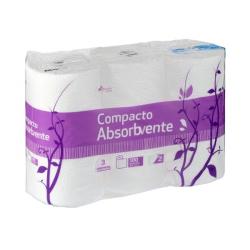 Papel hogar compacto absorbente Bosque Verde Paquete 3 ud