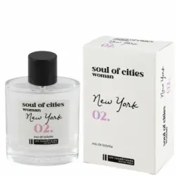 Agua de colonia Soul Of Cities Women 02. New York Les Cosmétiques 100 ml.