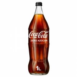 Coca Cola zero azúcar botella 1 l.