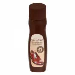 Crema liquida autobrillante marrón Carrefour 50 ml.