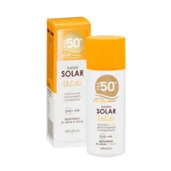 Fluido protección solar facial Deliplus FPS 50+