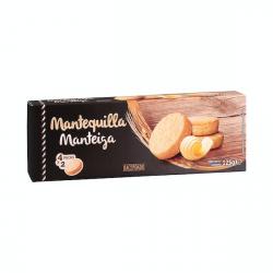 Galletas con mantequilla Hacendado Paquete 0.125 kg