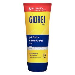 Gel fijador cabello extra fuerte Giorgi fijación 3 Bote 0.17 100 ml