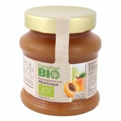 Mermelada de albaricoque ecológica Carrefour Bio 350 g.