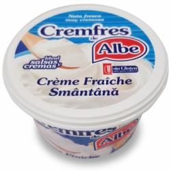 Nata fresca Cremfres Albe sin gluten 500 g.