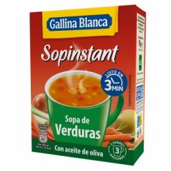 Sopa de verduras Gallina Blanca 51 g.