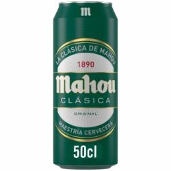 Cerveza Mahou Clásica lata 50 cl.