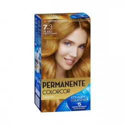 Coloración permanente 7.3 rubio medio dorado Deliplus Caja 1 ud