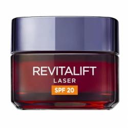 Crema de día anti-edad renovadora con protección solar SPF20 con Proxylane Revitalift Láser L'Oréal Paris 50 ml.