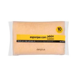 Esponjas de baño con jabón Jabonitas Paquete 1 ud