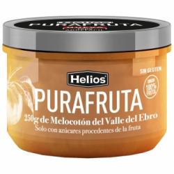 Fruta para untar de melocotón Pura Fruta Helios sin gluten 250 g.