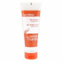 Gel fijador extrafuerte Carrefour 250 ml.