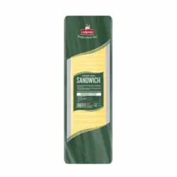 Queso en lonchas sandwich Lafuente sin gluten 1 kg.
