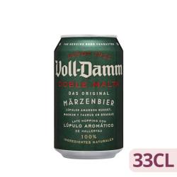 Cerveza doble malta Voll-Damm Lata 330 ml