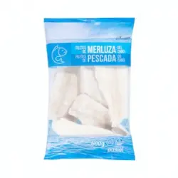 Filetes de merluza sin piel Hacendado ultracongelados Paquete  kg