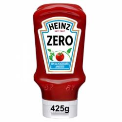 Kétchup sin azúcar ni sal añadidos Zero Heinz envase 425 g.