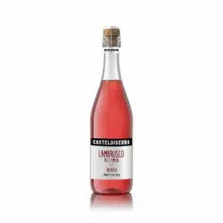 Vino Lambrusco rosato Casteldiserra 75 cl.