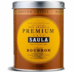 Café molido natural Bourbon Saula 250 g.