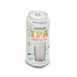 Cerveza extralupada Ambar doble Ipa tipo India Pale Lager lata 44 cl.