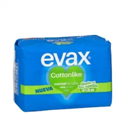 Compresa sin alas normal Evax cotton like