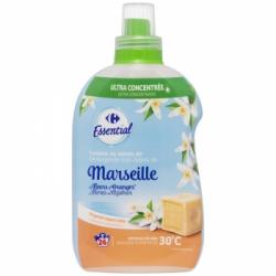 Detergente ultraconcentrado jabón de Marsella Carrefour Essential 26 lavados.