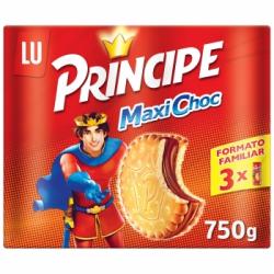 Galletas rellenas de crema de chocolate Maxi Choc Príncipe 3 x 250 gr.