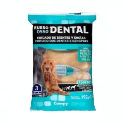 Hueso dental perro adulto sabor menta y perejil Compy Paquete 0.192 kg