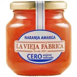 Mermelada de naranja amarga cero azúcar La Vieja Fábrica sin gluten 290 g.