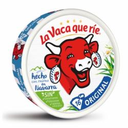 Queso fundido en porciones La Vaca Que Ríe sin gluten 250 g.