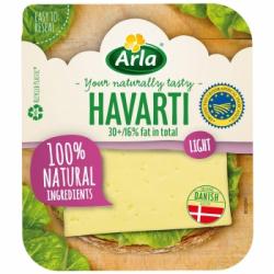 Queso havarti light en lonchas Arla 150 g.