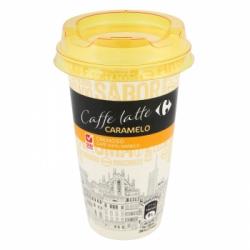 Café latte macchiato caramelo Carrefour sin gluten 250 ml.
