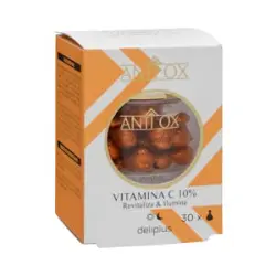 Cápsulas vitamina C 10% Deliplus Antiox Caja 0.015 ud