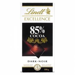 Chocolate negro 85% Lindt Excellence 100 g.