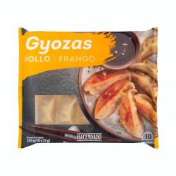 Gyozas de pollo y verduras Hacendado congeladas Paquete 0.23 kg