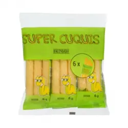 Súper Cuquis 6 paquetes X 0.006 100 g