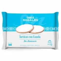 Tortitas con canela sin azúcar Inés Rosales 180 g.
