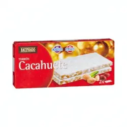 Turrón de cacahuete duro Hacendado Tableta 0.25 kg
