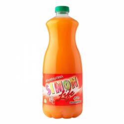 Zumo de mandarina Simon Life botella 1,5 l.