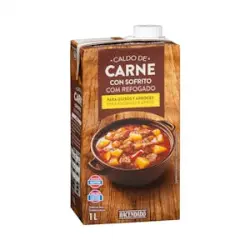 Caldo de carne con sofrito Hacendado