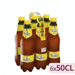 Cerveza Radler Steinburg con zumo natural de limón 6 botellas X 500 ml