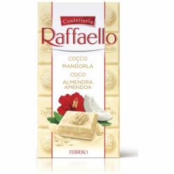 Chocolate blanco de coco y almendra Raffaello Ferrero 90 g.