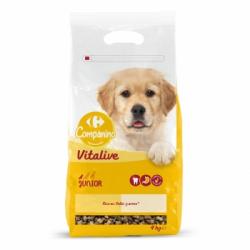 Croquetas de buey para perro cachorro Carrefour 4 Kg.