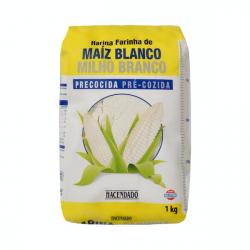 Harina de maíz blanco precocida Nurture Paquete 1 kg