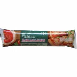 Masa para pizza estilo americano Carrefour sin lactosa 550 g.